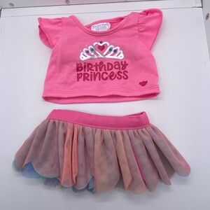 Build-a-Bear Birthday Princess Outfit